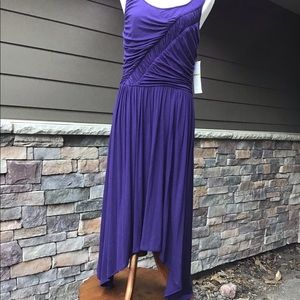 London Times NWT Royal purple knit jersey dress